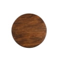 thumbnail image 3 of Taran Designs Lawrence 48" Round Solid Wood Pedestal Dining Table in Dark Brown, 3 of 6