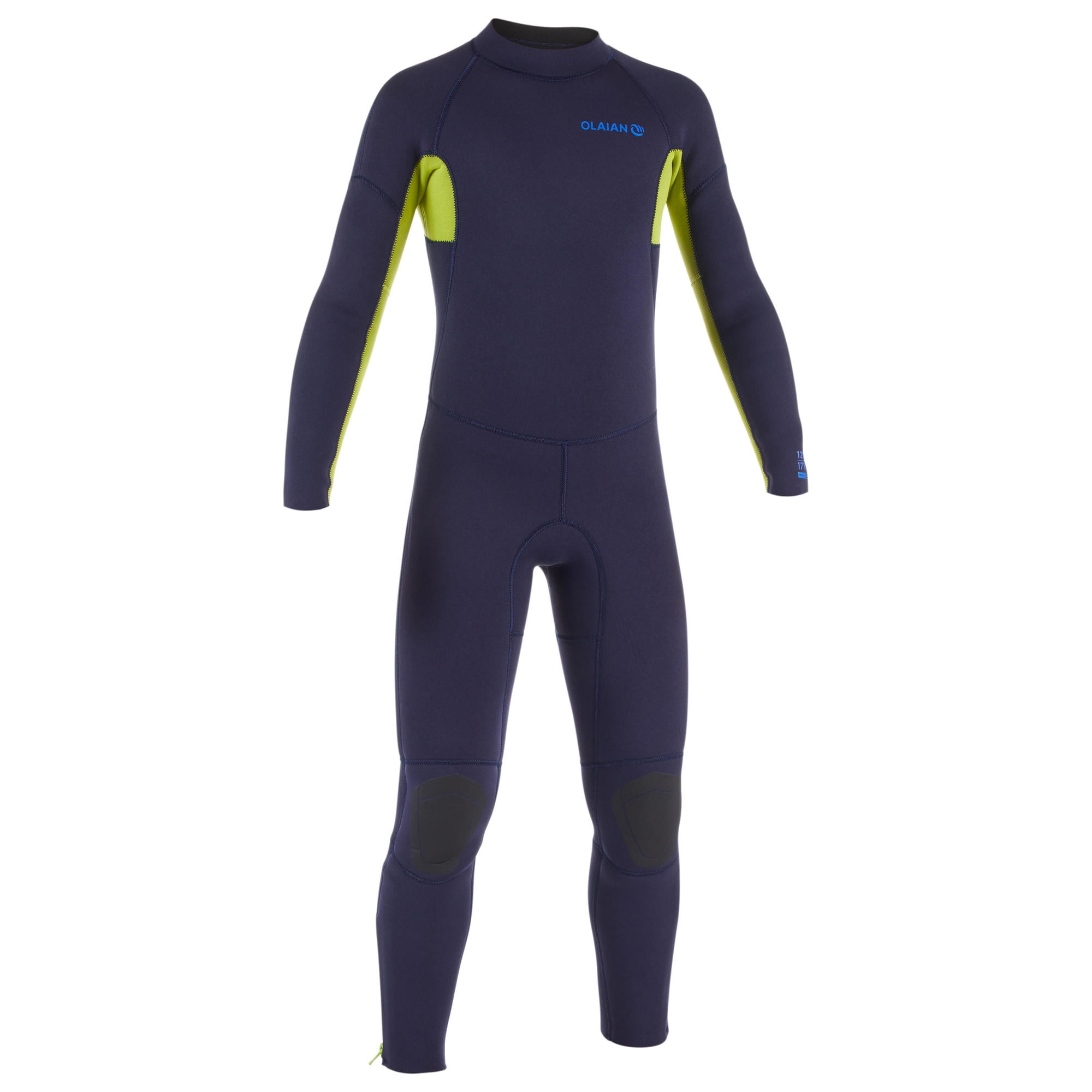 Easy Stretch Thermal Lining Gul Response Kids Youth Junior 5/4MM Winter Cold Weather Chest Zip Wetsuit Black Lime Unisex 