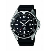 Casio Men's Black Dive-Style Sport Watch MDV106-1AV