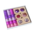 thumbnail image 1 of Esquirla 19Pcs Rainbow Building Cubes Smooth Acrylic GEM Building Blocks Set for Kids Violet, 1 of 8