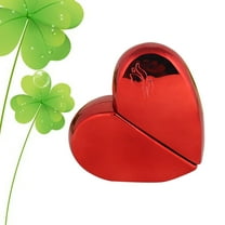 WHAMVOX  25 ML Simply Perfume Bottle Heart-shaped Empty Atomizer Travel
