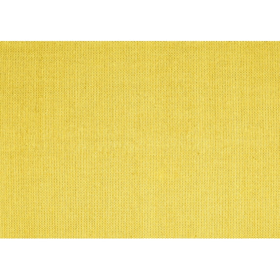 Ahgly Company Indoor Rectangle Solid Yellow Modern Area Rugs, 7' x 10'