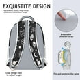 thumbnail image 5 of Mystical Celestial Goth Backpack – Dark Moon, Stars, Eclipse & Astral Map with Gothic Steampunk and Cosmic Sky Design, 5 of 6