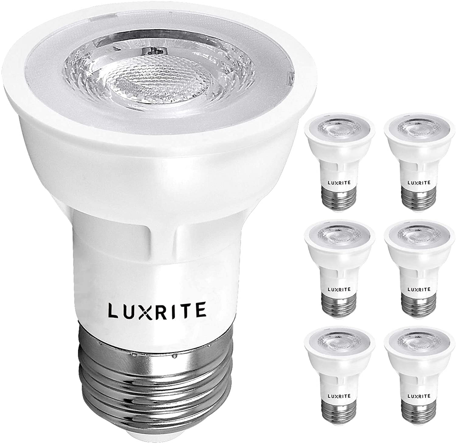 Luxrite PAR16 Dimmable LED Spot Light Bulb, 5.5W (50W Equivalent