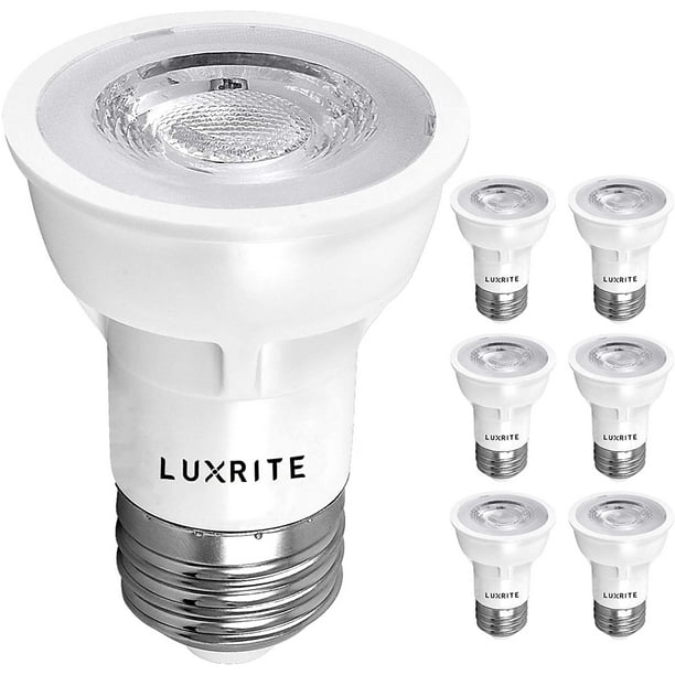 Luxrite PAR16 Dimmable LED Spot Light Bulb, 5.5W (50W Equivalent