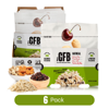 The Gluten Free Brothers Protein Oatmeal Cups - Fruit, Nuts and Seeds – Vegan, 2 oz (6 ct)