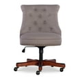 thumbnail image 4 of Linon Ragan Task Chairs with Adjustable Height and Swivel, 275 lb. Capacity, Dolphin Gray, 4 of 9