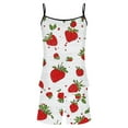 thumbnail image 5 of SMihono Women's Camisole Pajamas Set - Floral Print Sleeveless Tank Top with Shorts Soft Sleepwear Casual 2 Piece Lounge Sets Red M, 5 of 5
