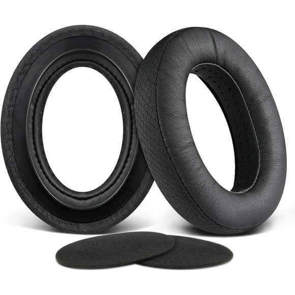 Lambskin Earpads Cushions Replacement for Sennheiser HD650, HD660 S, HD660S2, HD600, HD6XX, HD58X, HD580, HD565, HD545, HD535 Headphones, Ear Pads Cushions with Noise Isolation Foam - Black