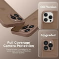 thumbnail image 6 of Magnetic for iPhone 15 Pro Max Case, [Compatible with MagSafe] [Full Camera Protection] Shockproof Protective Slim Translucent Matte Phone Case for iPhone 15 Pro Max 6.7'', Brown, 6 of 15