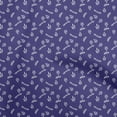 thumbnail image 1 of oneOone Cotton Flex Indigo Blue Fabric Leaves Craft Projects Decor Fabric Printed By The Yard 40 Inch Wide, 1 of 5