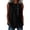 RYE1-Black, variant on Womens Tank Tops High Neck Casual Sleeveless Shirts Summer Strap Hem Loose Lightweight Beach Tanks