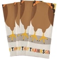 thumbnail image 2 of Dreamtimes Thanksgiving Funny Turkey Pilgrim HatKitchen Dish Towel Set,Drying Kitchen Towels Tea Towels Gift Set for Drying Cleaning Cooking Baking 1Pcs, 2 of 7