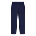 thumbnail image 5 of Boys Dress Pants Kids Elastic Waist Straight Leg Uniform Pants Casual Trousers Pockets Teen Slim Fit Fashion Formal Clothes, 5 of 6