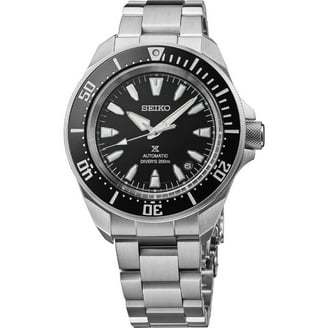 Seiko Prospex Samurai Men's Auto Dive Watch, Black Strap, 200m