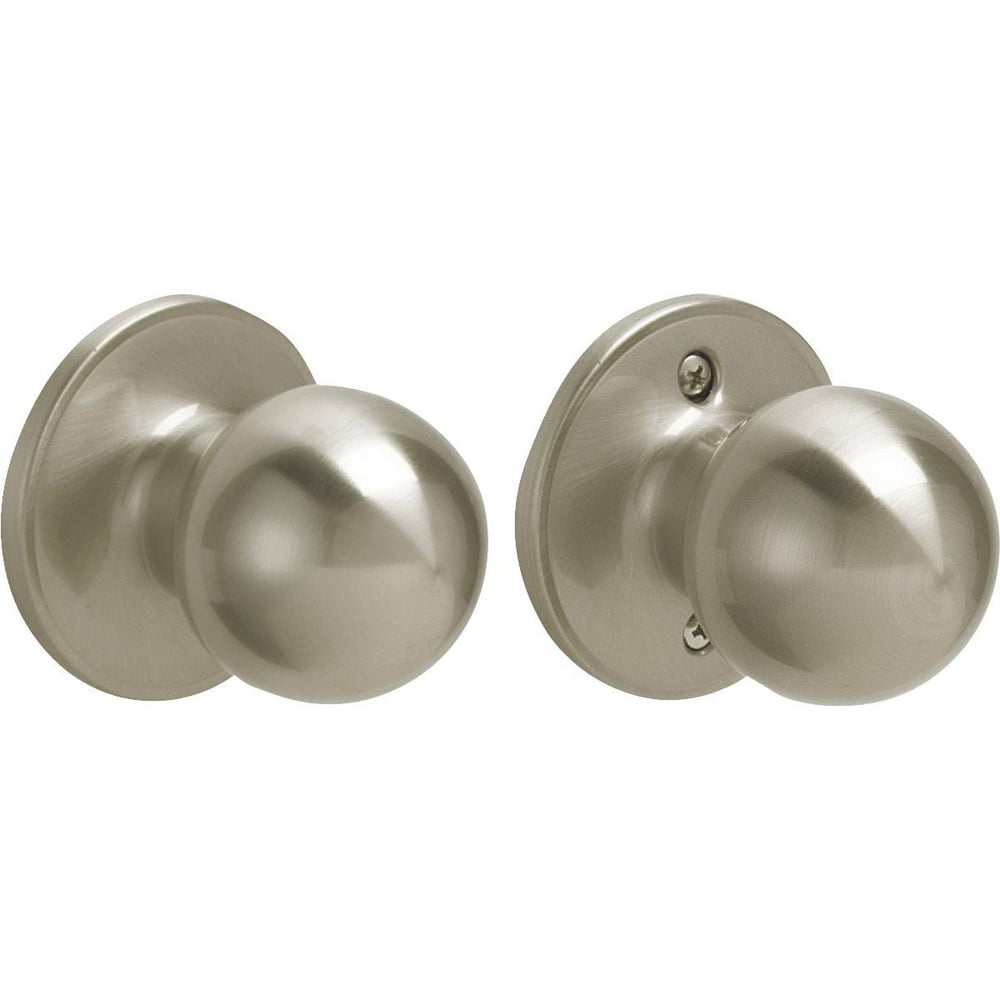 Dexter Satin Nickel Hall & Closet Door Knob J10VCNA619