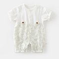 thumbnail image 2 of MEZZALL Baby Boys Bodysuits Soft Breathable For To 3 Years Old Comfortable Casual Outfit Summer Mesh Romper Trendy, 2 of 4