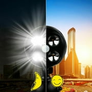 LED Walkway Security Light بطارية مقاومة للماء تعمل بالطاقة استشعار الحركة مصباح المناظر الطبيعية ، 1 حزمة ، حامل الحائط ، أسود