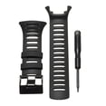 thumbnail image 1 of Watch Strap Rubber Watchband Screwdriver with Stainless Steel Clasp Kit Replacement for Suunto Ambit 1 2 3, 1 of 9