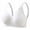 White, variant on Feancey Jelly Everyday Bras for Women Seamless Push Up Bra Adjustable Straps Yoga Sports Bras Comfy Casual Wireless Bra Daily Underwear Beige L