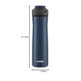 thumbnail image 2 of Contigo Botella de Agua Acero Inoxidable 710 ML Azul Gloss Antiderrames Cortland Chill 2.0 Boquilla Protegida con Asa, 2 of 8