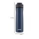 thumbnail image 2 of Contigo Botella de Agua Acero Inoxidable 710 ML Azul Gloss Antiderrames Cortland Chill 2.0 Boquilla Protegida con Asa, 2 of 8