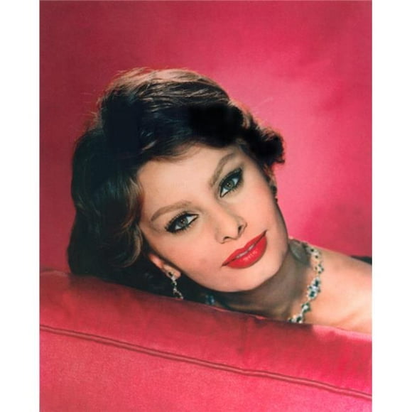 Everett Collection EVCPCDSOLOEC001HLARGE Sophia Loren Color Portrait Photo Print, 16 x 20 - Grand