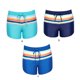 thumbnail image 3 of Greeniant Pantalones cortos de baño para mujer, pantalones de playa de buena elasticidad, ligeros, de secado rápido, absorción de sudor, traje Deportes acuáticos Azul claro SG, 3 of 6