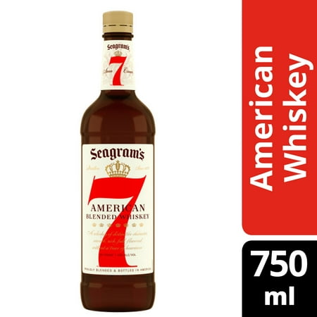 Seagram's 7 Crown American Blended Whiskey, 750 mL