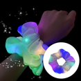 thumbnail image 3 of Scrunchies para el cabello Macarena con luz LED Elástico de satinado, 3 of 5