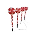 thumbnail image 1 of Matsuzay Light Solar Garden Patio Lámpara de césped Pathway Candy Night Paisajismo Iluminación Decoración Suelo Inserción Recargable Iluminación y accesorios Rojo Matsuzay HA072962-02, 1 of 6