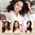 thumbnail image 3 of Skycase Large Hair Towel,Microfiber Hair Drying Towel Wrap for Women,Absorbent Microfiber Hair Towel with Elastic Strap,40*23 inch,Grey, 3 of 7