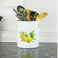 thumbnail image 5 of Durable Plastic Countertop Extra Large Utensil Crock/Holder, Fresh Lemons, 5 of 5