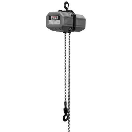 Jet 1/2Ss-3C-20 1/2 Ton Electric Chain Hoist 20 Ft. Lift 3 Phase 230/460V Prewired 460V