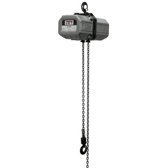 Jet 1/2Ss-3C-20 1/2 Ton Electric Chain Hoist 20 Ft. Lift 3 Phase 230/460V Prewired 460V