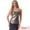 Coffee, variant on DARING DIVA Women's Metallic Sleeveless Slim Fit Cami Top XL Beige Holographic