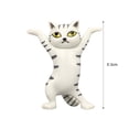thumbnail image 4 of Portalápices de Resina Kuymtek Gato Dibujos Animados Bailando, 4 of 9