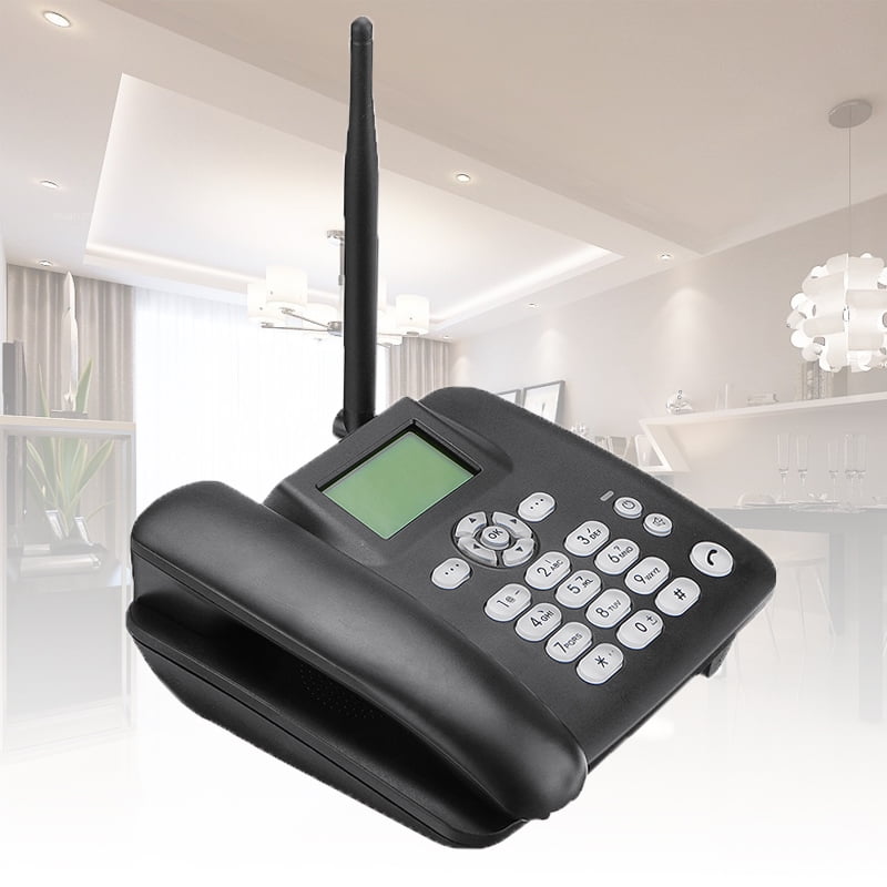 Protable Wireless Terminal GSM Desk Phone SIM Card Mobile Desktop