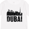thumbnail image 4 of Inktastic Dubai City Skyline with Grunge Boys or Girls Long Sleeve Toddler T-Shirt, 4 of 5