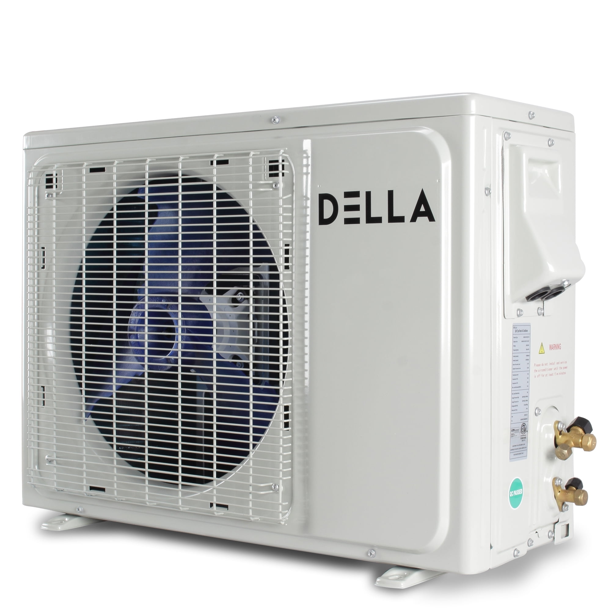 DELLA 12000 BTU Ductless Air Conditioning Inverter System 17 SEER Wallmount Heat  Pump Mini Split Unit 230V - Walmart.com