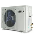 DELLA Air Conditioner Inverter + Ductless Wall Mount Mini Split System