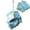 Blue, variant on 1.76 oz Lofah Mesh Body Scrubber/Bath Sponge:1CT