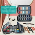thumbnail image 4 of Bolsa de almacenamiento de correa de reloj inteligente portátil multifuncional de 36 ranuras para Apple Watch, 4 of 7
