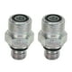 thumbnail image 3 of Conector de línea de aceite turbo sustituto perfecto Conectores de dureza Juntas Ajuste perfecto 2 piezas 3922790 Aleación de aluminio de rendimiento estable para automóvil ANGGREK Otros, 3 of 8