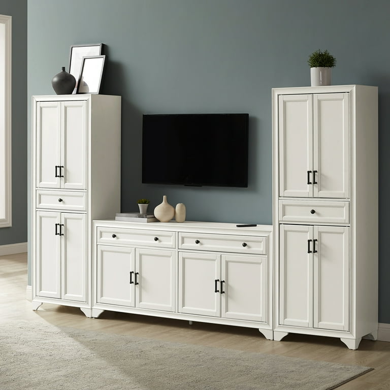 Crosley Furniture Tara 3PC Entertainment Center/Sideboard with