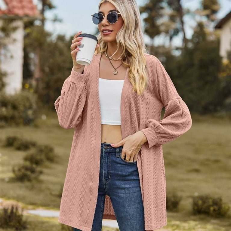 Tan duster sweater best sale