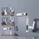 thumbnail image 3 of Waterfall Pull Out Kitchen Faucet Intelligent Digital Display Cold Hot Mixer Taps Rotatable Sink Lifting Basin Faucet-C, 3 of 5