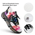 thumbnail image 4 of Candy Pattern Rainbow Lollipop Walking Shoes for Men Woman Lightweight Tennis Fashion Elastic Sports Shoes Cushion Basketball Shoes, 4 of 7