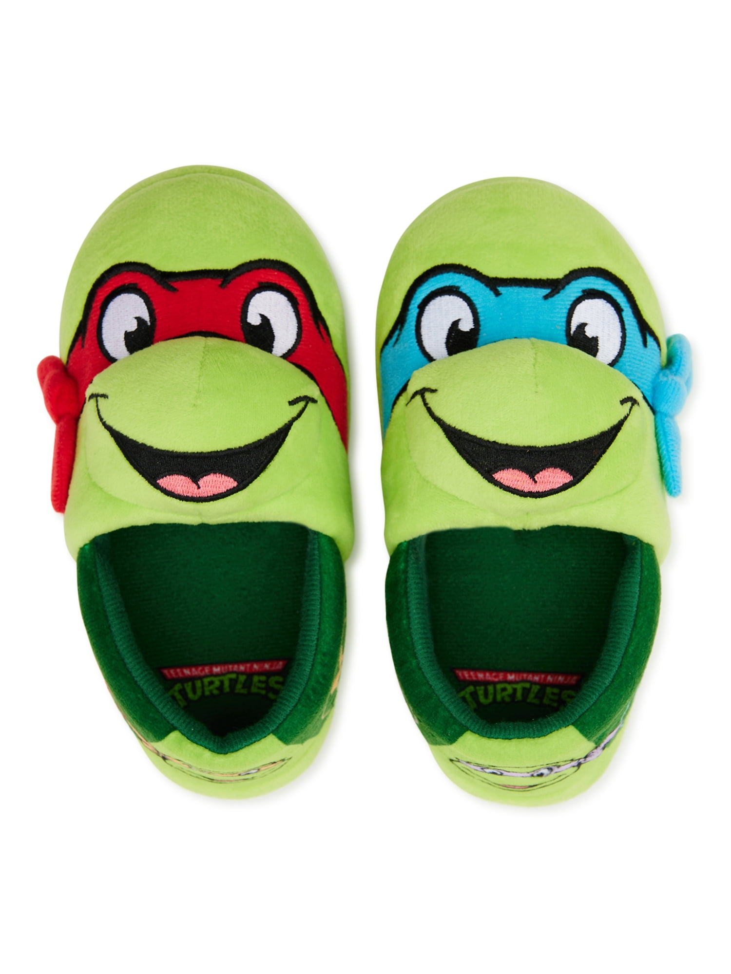License Teenage Mutan Ninja Turtles Toddler Boy's Slipper, Sizes 5/6-11 ...
