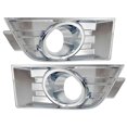 thumbnail image 1 of Front Bumper Fog Light Cover Bezel Trim Chrome 7T4Z17E810B 7T4Z17E811B for Edge 2007-2010 Accessories, 1 of 5